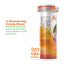 Side view of Kalico Kush bottle with text promoting stimulation for active play; includes details on catnip source.