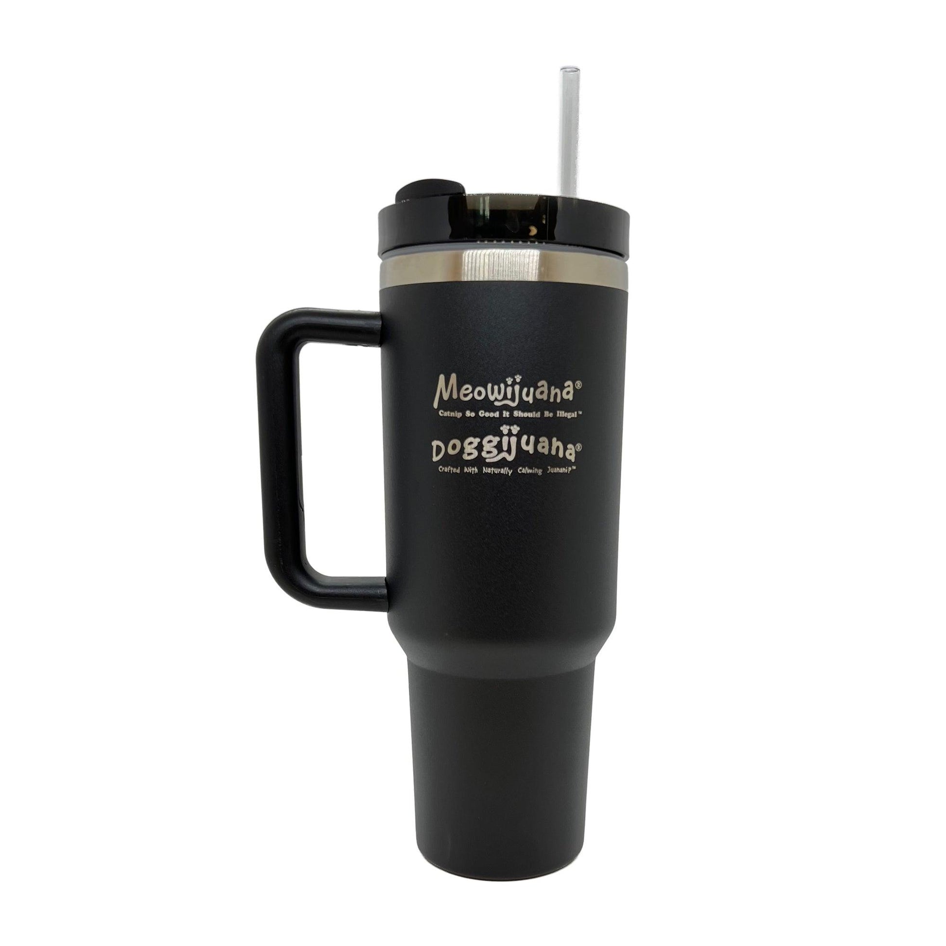 MOMSTER™ 40-Ounce Stainless Steel Tumbler w/ Handle