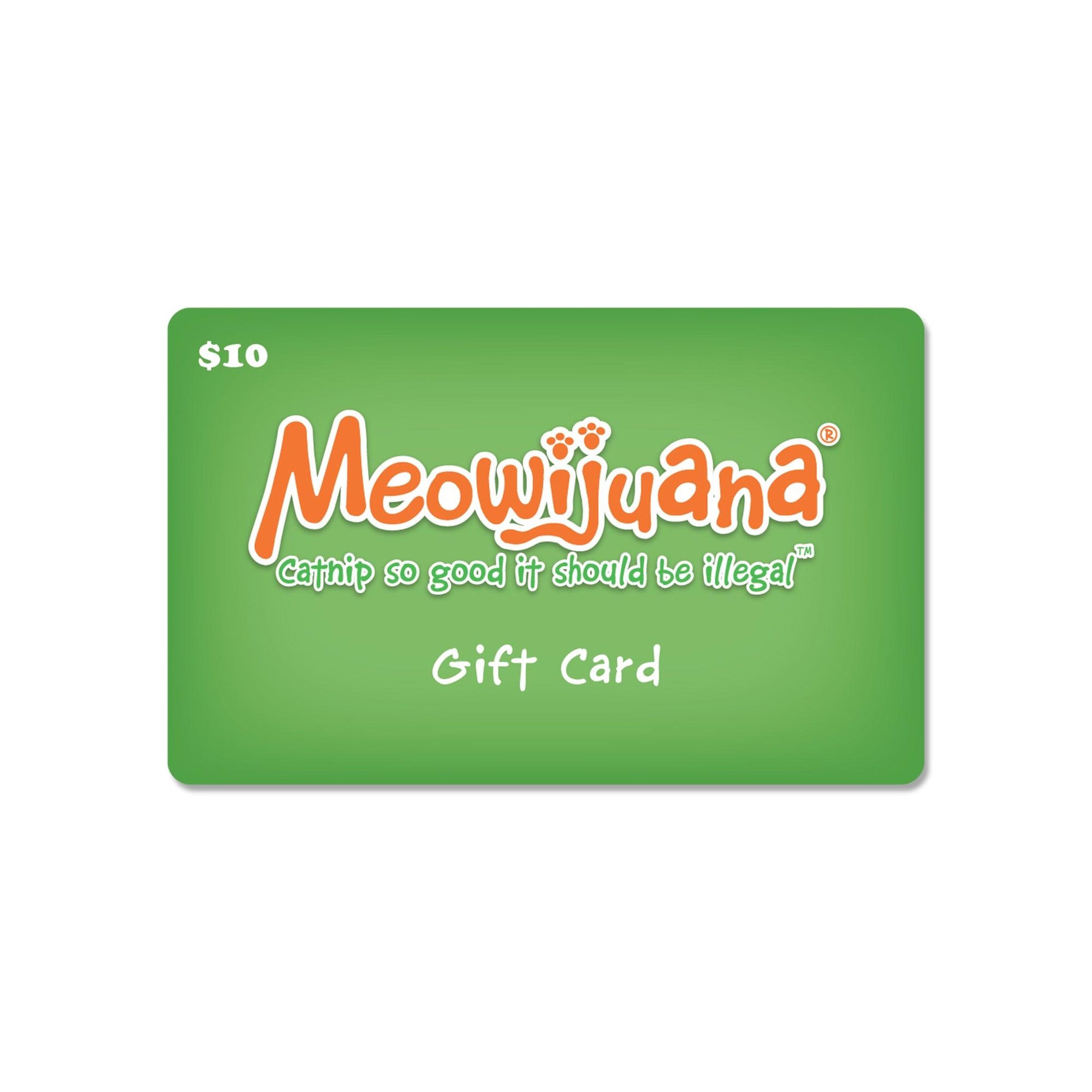 Meowijuana Gift Card - Meowijuana - A Catnip Company