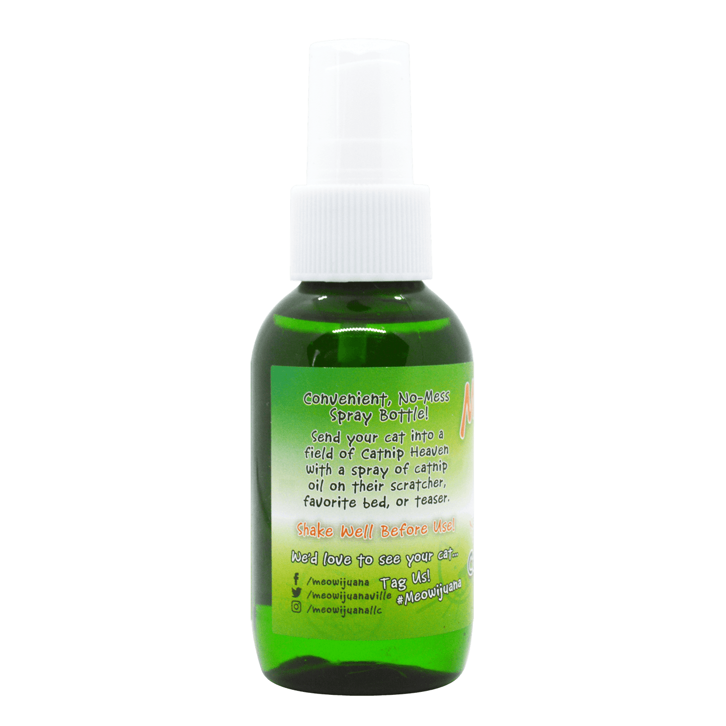 Catnip Spray, 3 oz Bottle - Meowijuana - A Catnip Company