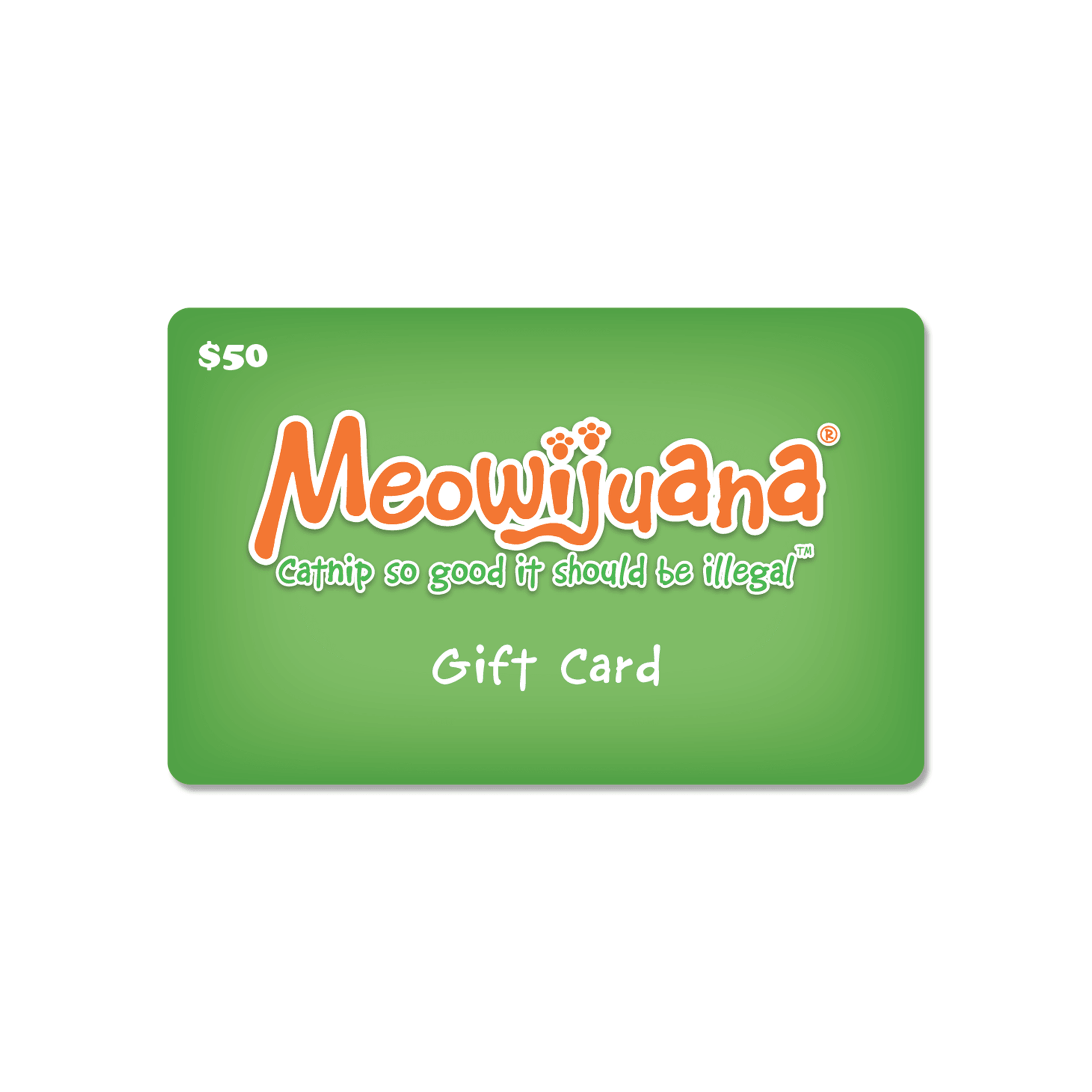 Meowijuana Gift Card - Meowijuana - A Catnip Company