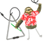 Jump 'n' Jamb - Get Wild Sloth - Refillable Catnip Swinging Toy