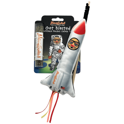 Get Blasted Refillable Rocket - Meowijuana - A Catnip Company