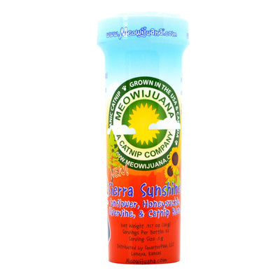 Sierra Sunshine - Sunflower, Honeysuckle, Silvervine & Catnip Blend - Meowijuana - A Catnip Company