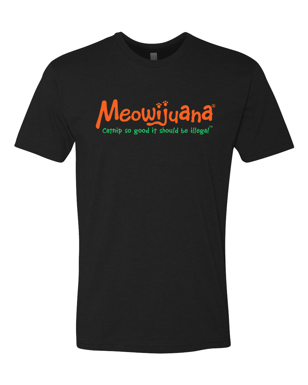 Meowijuana Crew Tee - Meowijuana - A Catnip Company