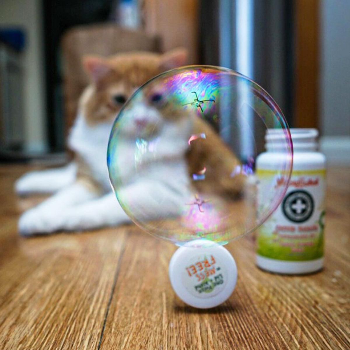 Catnip & Honeysuckle Bubbles - Meowijuana - A Catnip Company