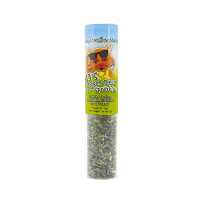 MJ's Green Piece (Of Mind) Sprinkles Catnip Food Topper