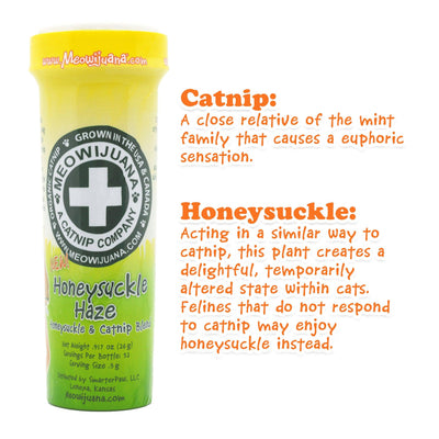 Honeysuckle Haze - Honeysuckle & Catnip Blend - Meowijuana - A Catnip Company