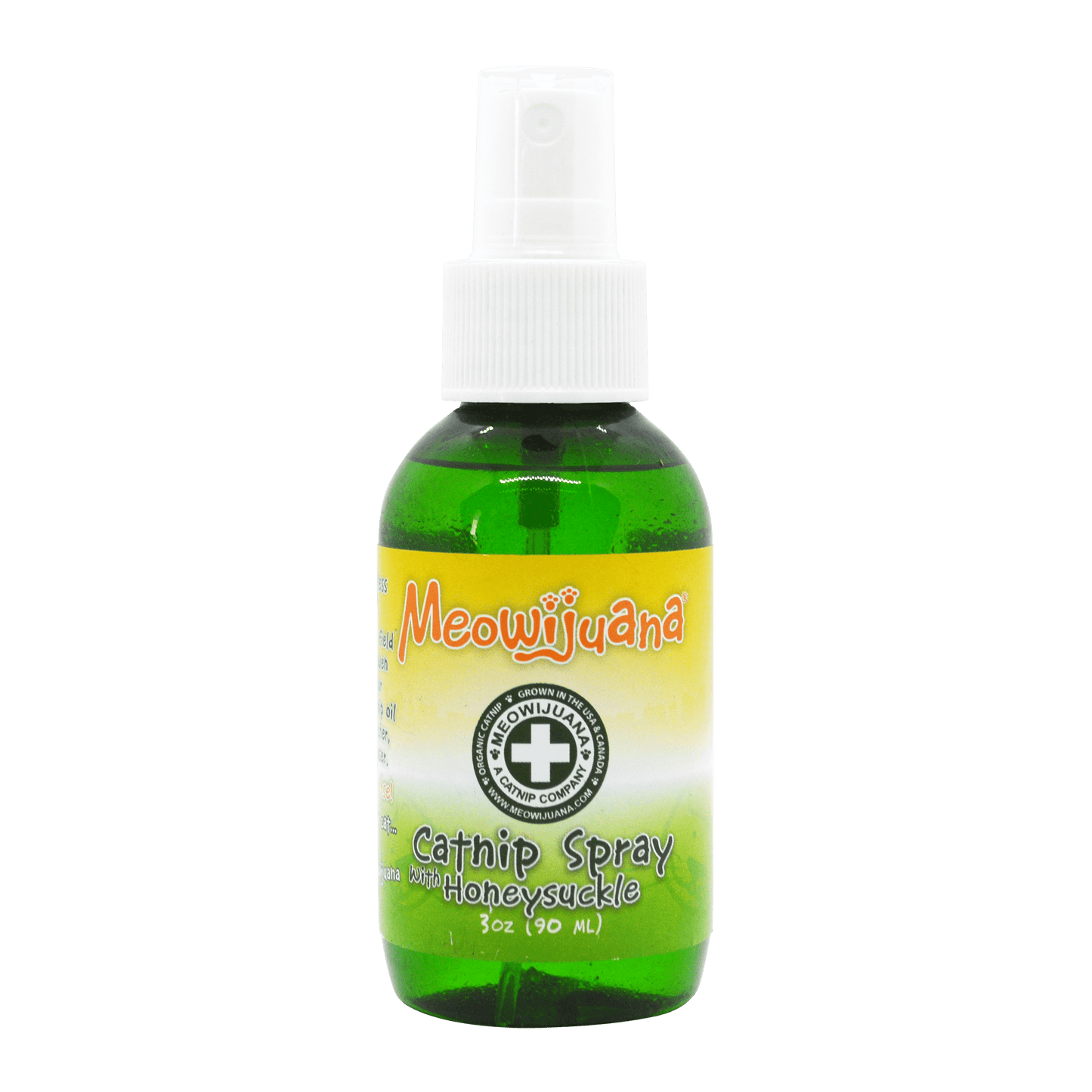 Catnip & Honeysuckle Spray, 3 oz Bottle - Meowijuana - A Catnip Company