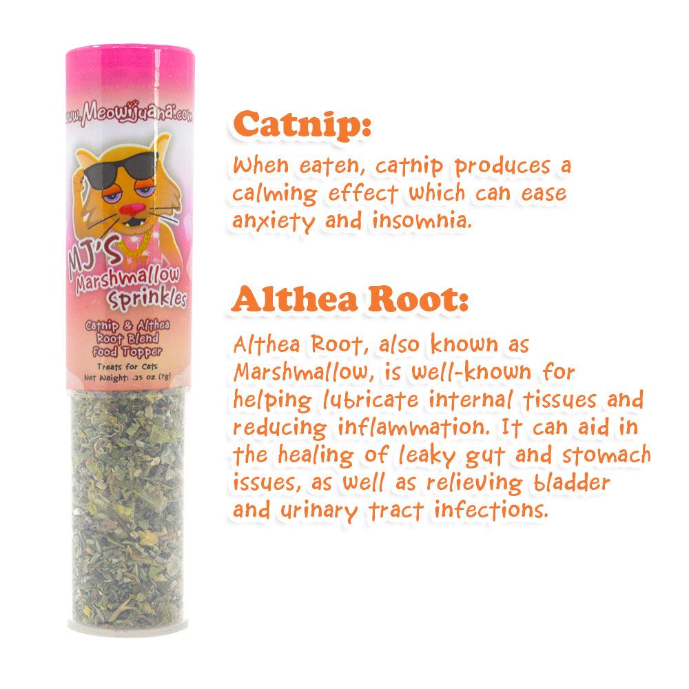MJ's Marshmallow Sprinkles Catnip Food Topper - Meowijuana - A Catnip Company