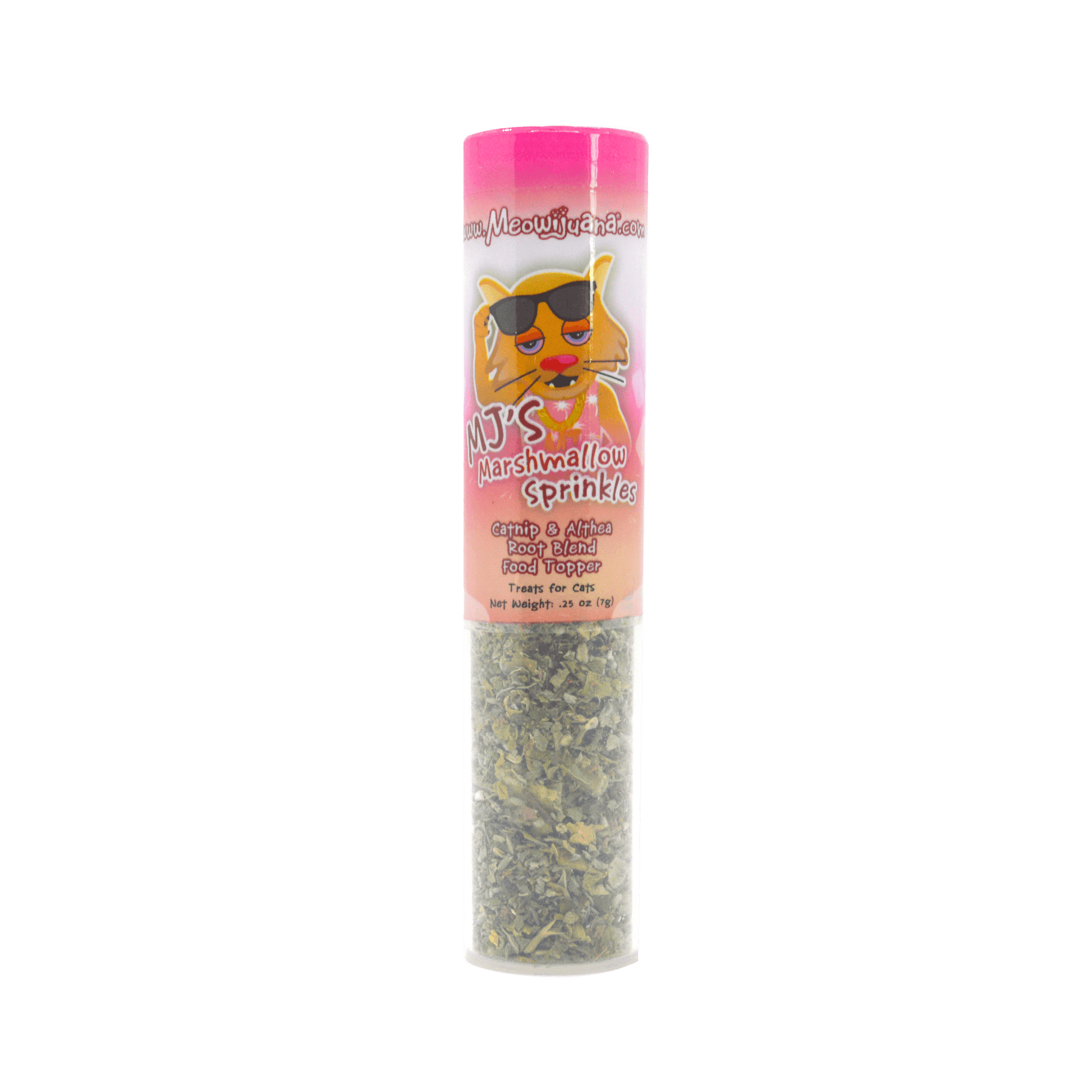 MJ's Marshmallow Sprinkles Catnip Food Topper - Meowijuana - A Catnip Company