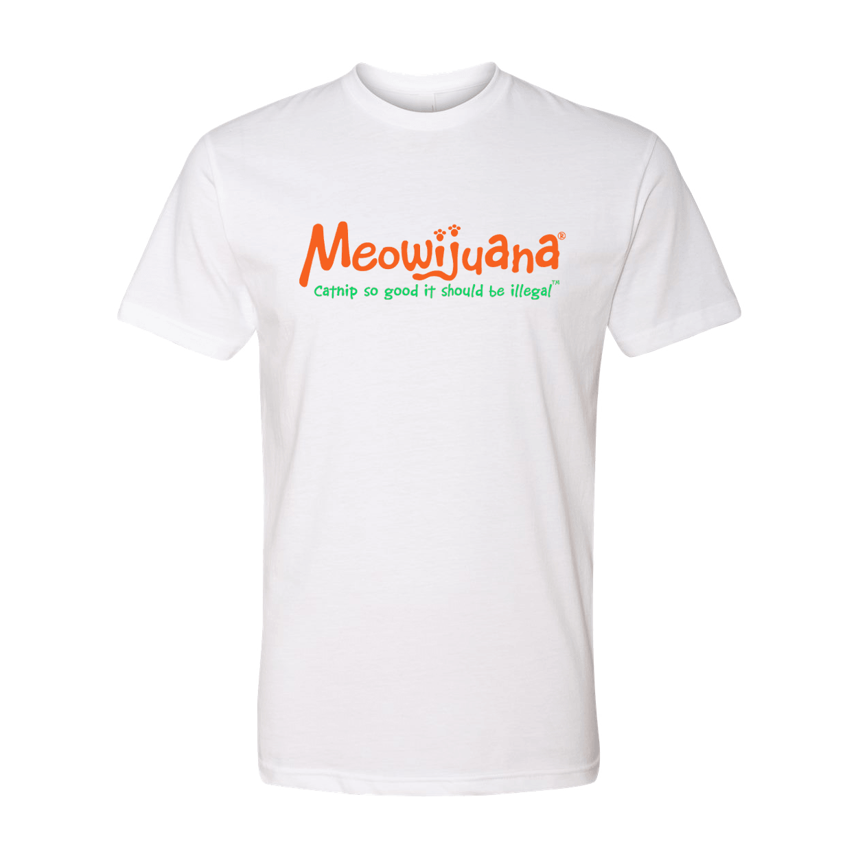 Meowijuana Crew Tee - Meowijuana - A Catnip Company